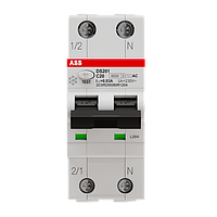 Дифф. авт. выключатель DS201 C20 AC30 1P+N C 20A 30mA 6kA 2M
