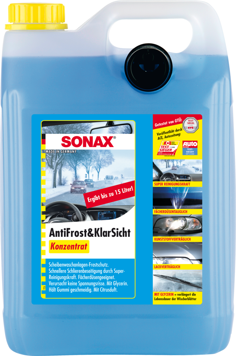 SONAX 332505 Жидкость-концентрат для омывателя 5л - фото 1 - id-p168993611
