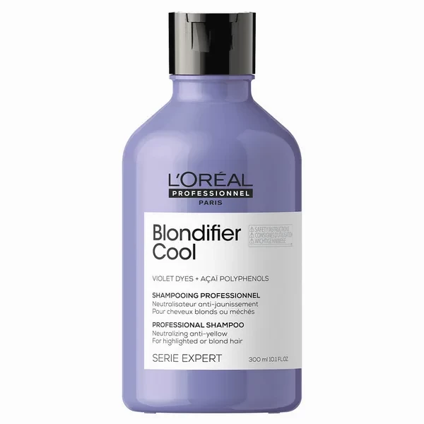 Шампунь для холодных оттенков блонд Loreal Professionnel Serie Expert Blondifier Cool Shampoo 300 мл