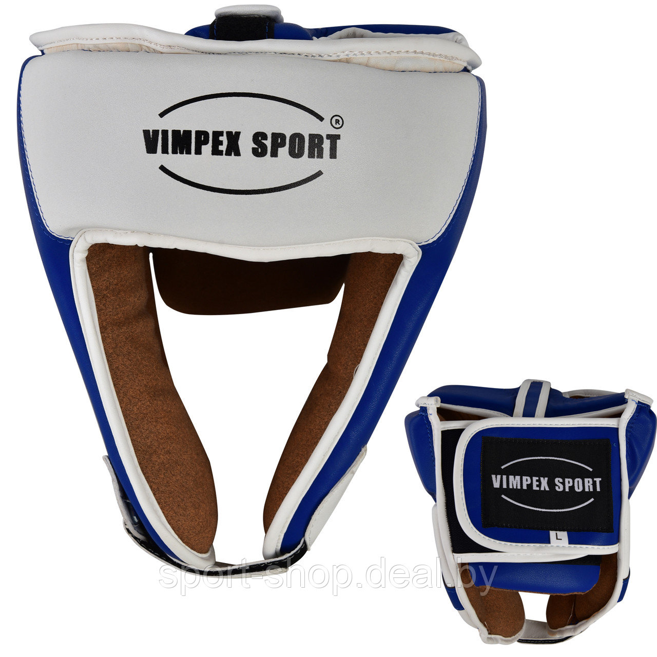 Шлем боксерский синий Vimpex Sport 5040 Размер M, шлем для бокса, шлем боксерский, шлем для единоборств - фото 2 - id-p168996217