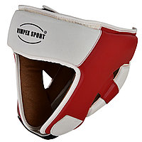 Шлем боксерский красный Vimpex Sport 5040 Размер L, шлем для бокса, шлем боксерский, шлем для единоборств