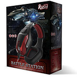 Игровая гарнитура SmartBuy RUSH BATTLE STATION черно-зеленая (SBHG-9500), фото 2