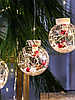Гирлянда - Шарики с Дед Морозом внутри (10 шаров, длина 3 м) (Белый, Желтый, Синий, Мультиколор), фото 5