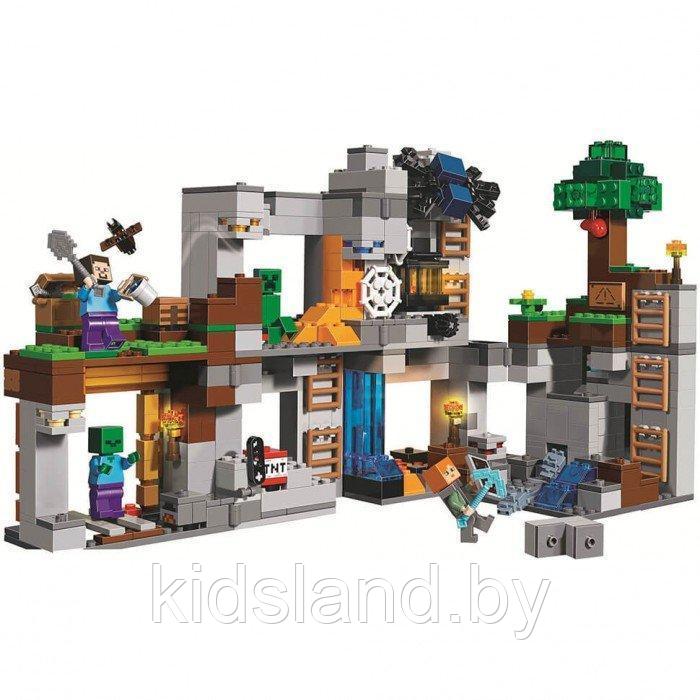 Конструктор Bela Minecraft "Приключения в шахтах", 666 деталей, арт. 10990 - фото 2 - id-p169003169