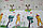 Детский термоковрик складной "Книжка"  двусторонний .(180 х 200 см ) *1 см+ Сумочка Жираф.Единорог в облаках, фото 5