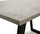 Стол Берн бетон чикаго светло-серый, фото 4