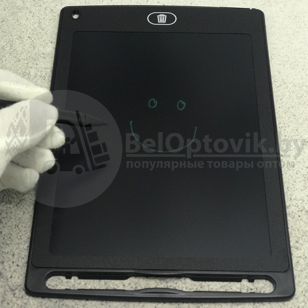 Графический обучающий планшет для рисования 8.5 дюймов Writing Tablet Черный - фото 8 - id-p169015296