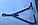 Сани-волокуши снегоходные 2200 с отбойником, демпфером, накладками (2370х1020/700х750 мм), фото 6