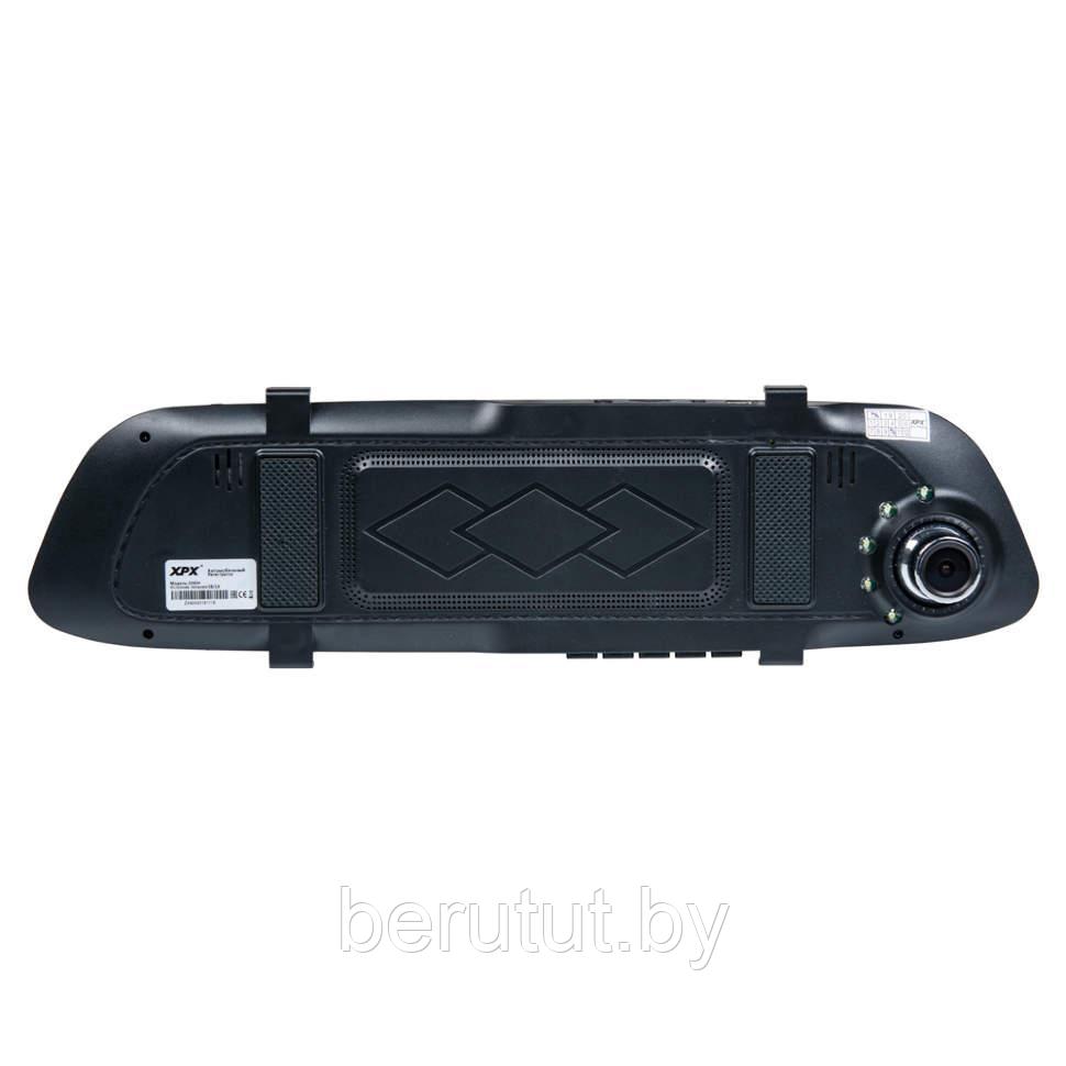Автомобильный видеорегистратор-зеркало XPX ZX804 с задней парковочной камерой, Корея - фото 3 - id-p166492398