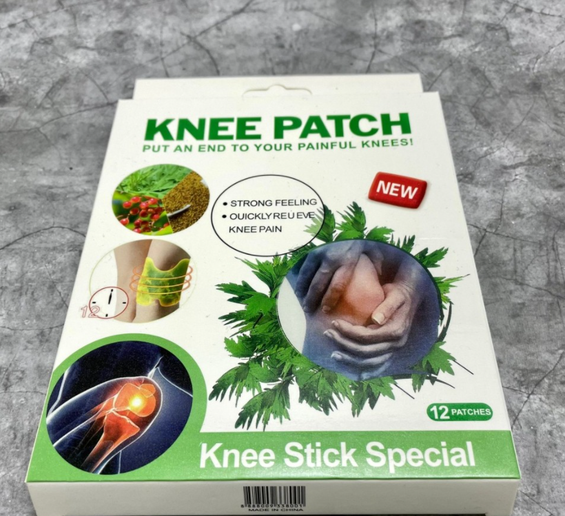 Обезболивающий пластырь для суставов/коленный патч Knee Patch,10 шт - фото 4 - id-p169036006
