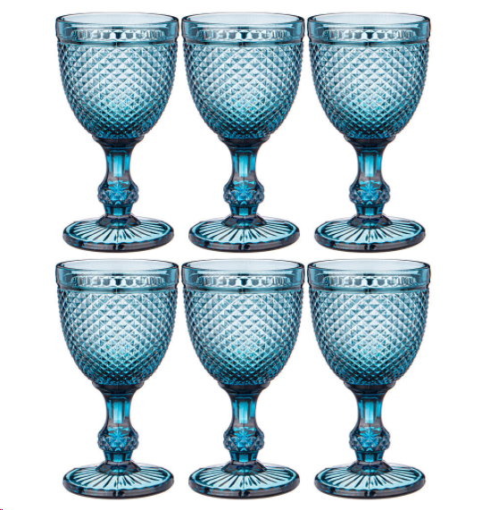 Набор бокалов для вина Lefard Muza Color Гранат 781-156  6 шт
