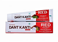 Зубная паста Дант Канти РЭД Patanjali Dant Kanti Red, 100г