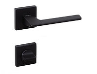 Ручки дверные CROMA VIA-S МР24 (AL6 черный) комплект WC 011274193 Ручки дверные CROMA VIA-S МР24 (AL6 черный) комплект WC