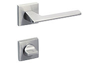 Ручки дверные CROMA VIA-S МР19 (CBM мат хром) комплект WC 011274593 Ручки дверные CROMA VIA-S МР19 (CBM мат хром) комплект WC