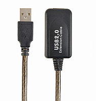 Активный USB-удлинитель Cablexpert UAE-01-5M, AM/AF, 5м