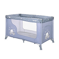 Манеж-кровать для ребенка Moonlight 1 Silver Blue Car