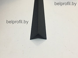 Уголок алюминиевый 15х15х1,2 (2,7 м), цвет черный мат
