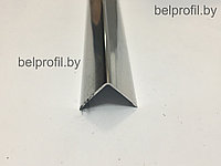 Уголок алюминиевый 20х20х1 (2,7 м), цвет серебро глянец, фото 1