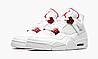 Кроссовки Nike Air Jordan 4 Retro (белые)