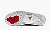Кроссовки Nike Air Jordan 4 Retro (белые), фото 5