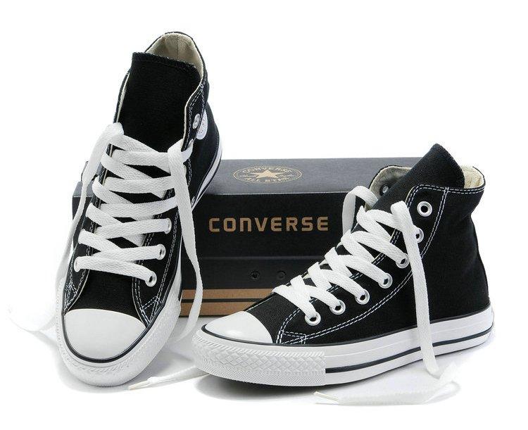 Кеды Converse Chuck Taylor All Star высокие черные - фото 7 - id-p169050363