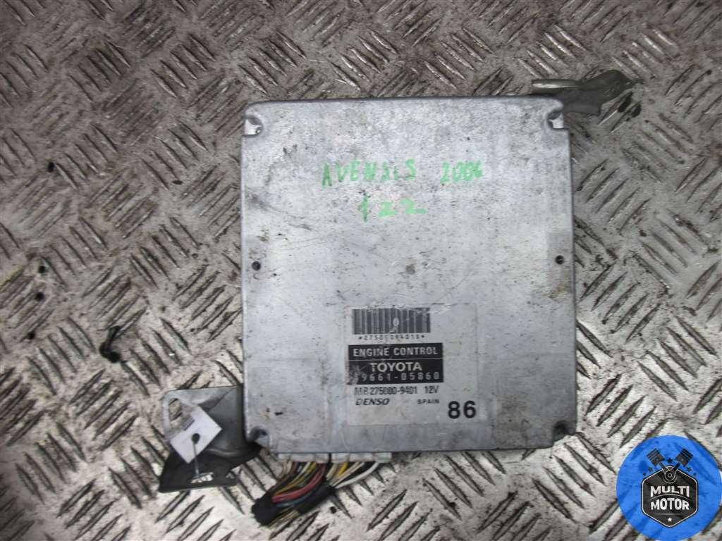 Блок управления двигателем TOYOTA AVENSIS II (2003-2008) 1.8 i 1ZZ-FE - 129 Лс 2004 г. - фото 1 - id-p169051258
