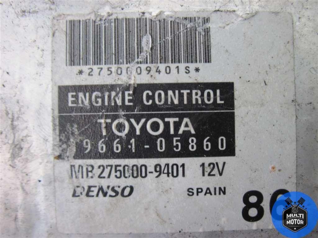 Блок управления двигателем TOYOTA AVENSIS II (2003-2008) 1.8 i 1ZZ-FE - 129 Лс 2004 г. - фото 2 - id-p169051258