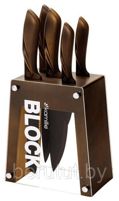 Набор кухонных ножей на подставке 5166 - фото 1 - id-p169068419