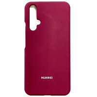 Силиконовый чехол Silicone Case бордовый для Huawei Honor 20 /Nova 5T