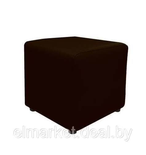 Пуф Бриоли Куб L13 коричневый - фото 1 - id-p169069322