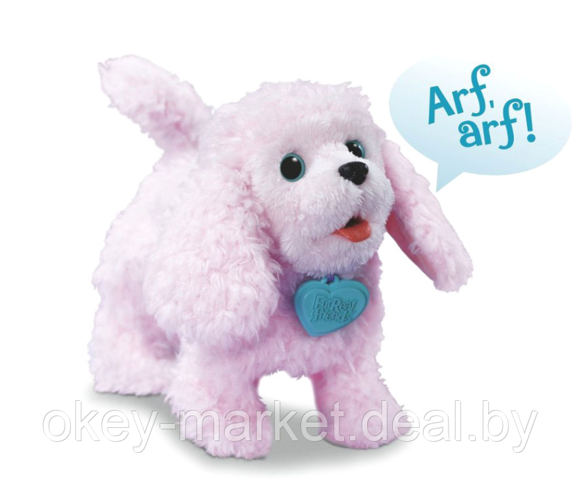 Интерактивная игрушка Hasbro FurReal Friends Щенок пудель PomPom - фото 3 - id-p169071895