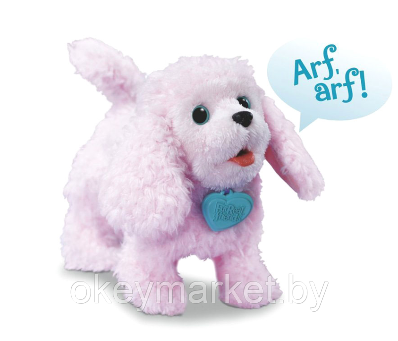 Интерактивная игрушка Hasbro FurReal Friends Щенок пудель PomPom, фото 2