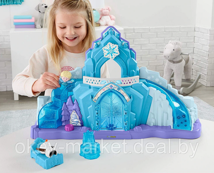 Игровой набор Fisher Price Little People Frozen Elsa - фото 8 - id-p169072447