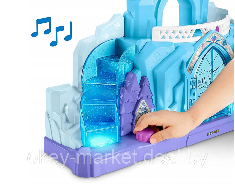 Игровой набор Fisher Price Little People Frozen Elsa - фото 6 - id-p169072447