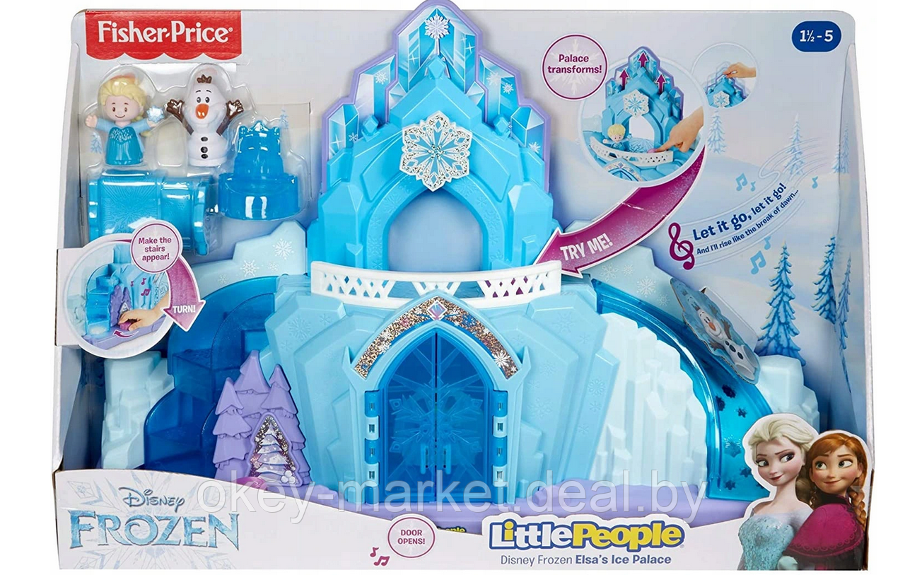 Игровой набор Fisher Price Little People Frozen Elsa - фото 1 - id-p169072447