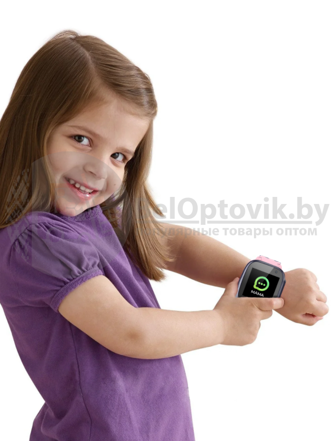 Смарт часы Prolike PLSW15PN, детские, цветной дисплей 1.44", 400 мАч - фото 2 - id-p169072586