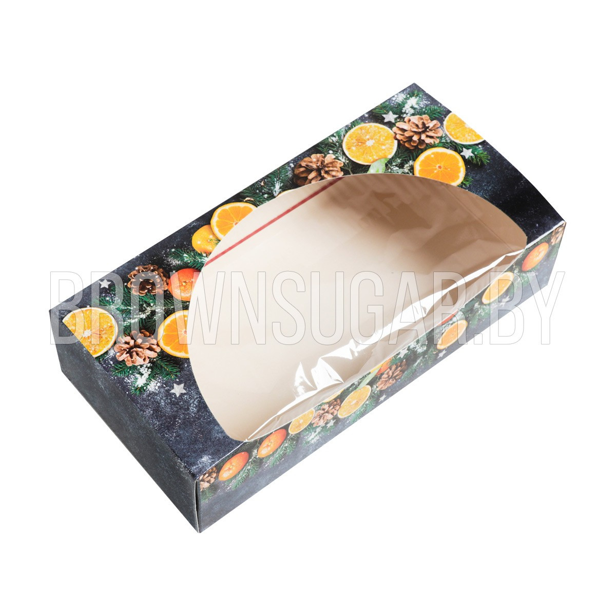 Упаковка для кондитерских изделий «Апельсиновое настроение» (Россия, 20х10х5 см) 4382414 - фото 1 - id-p168461585