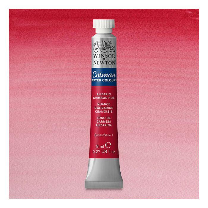 Краска акварельная Winsor&Newton COTMAN туба 8 мл ALIZARIN CRIMSON HUE - фото 1 - id-p169086229