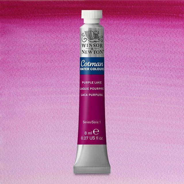 Краска акварельная Winsor&Newton COTMAN туба 8 мл PURPLE LAKE