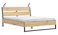 Кровать с металлическим основанием и подсветкой + Матрас Янг TFK 7Z, 160x200