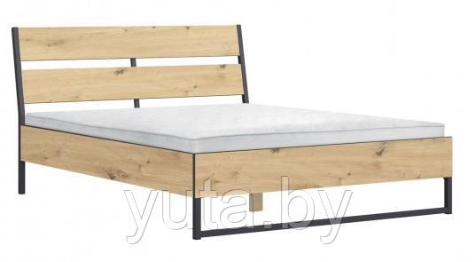 Кровать с металлическим основанием + Матрас Янг TFK 7Z, 160x200 - фото 1 - id-p169086448