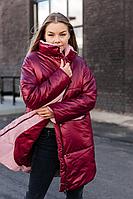 Женская зимняя красная куртка La Stella SL21-5-08 42р.