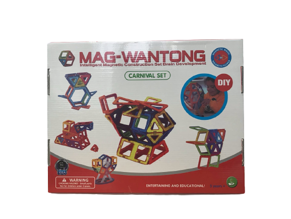 Магнитный конструктор Mag-Building (Mag-Wantong) 56 деталей - фото 9 - id-p169099318