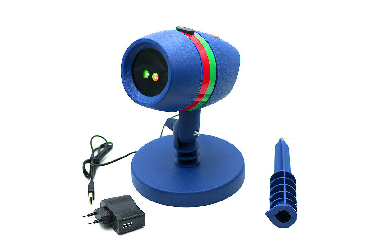 Лазерный новогодний анимационный проектор "Star Shower" для улицы и дома. - фото 2 - id-p169104102