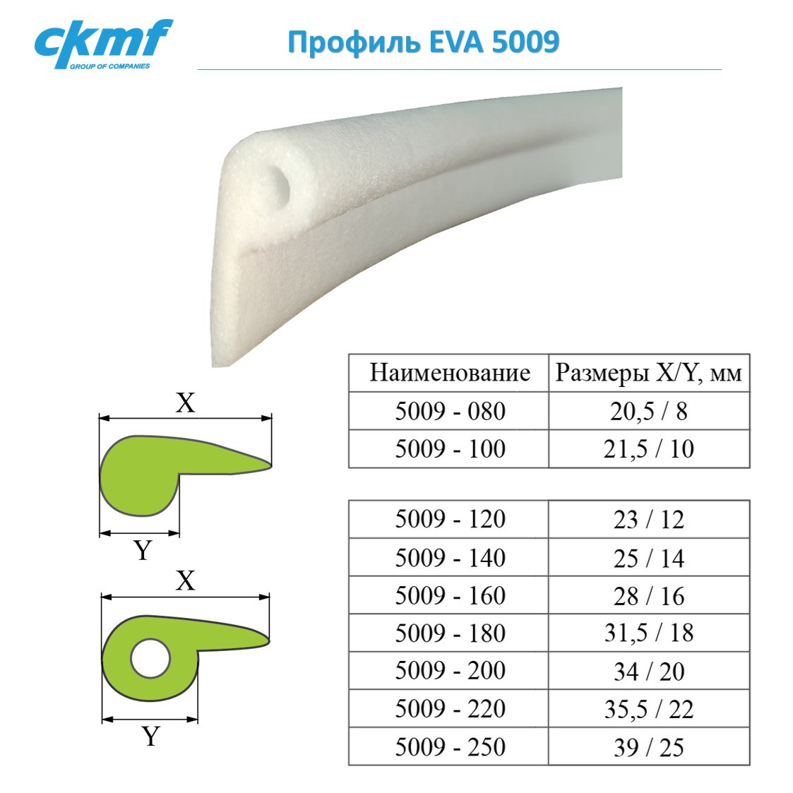 Профиль EVA 5009