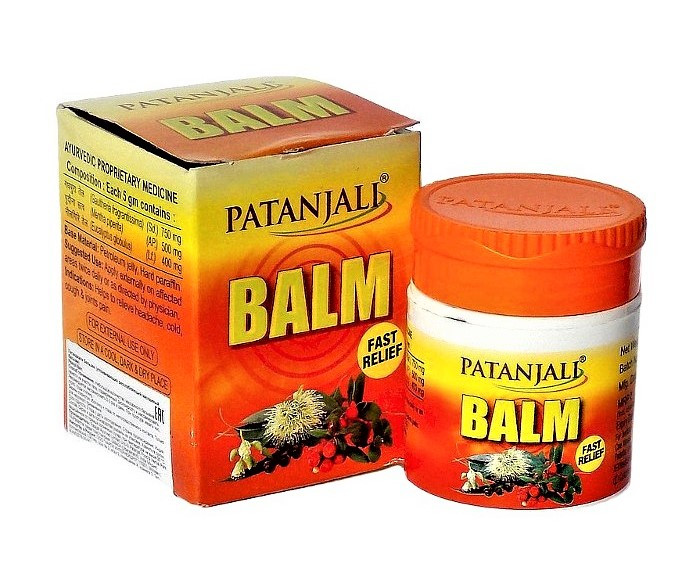 Бальзам Массажный Patanjali Balm, 25г - успокаивающий и расслабляющий - фото 1 - id-p169110279