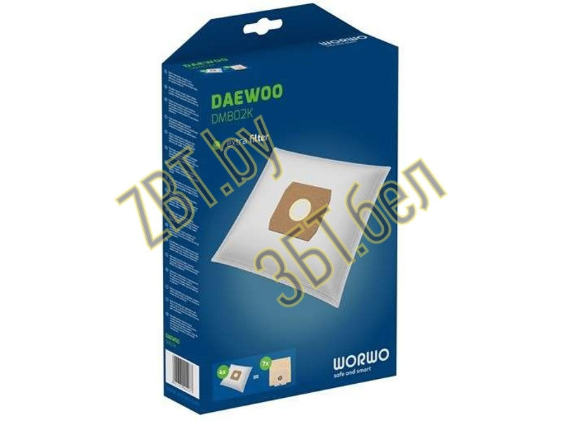 Мешки / пылесборники / фильтра / пакеты к пылесосам Daewoo DMB02K