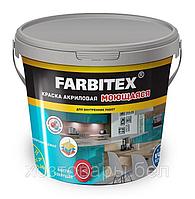 Краска акриловая моющаяся 6кг FARBITEX