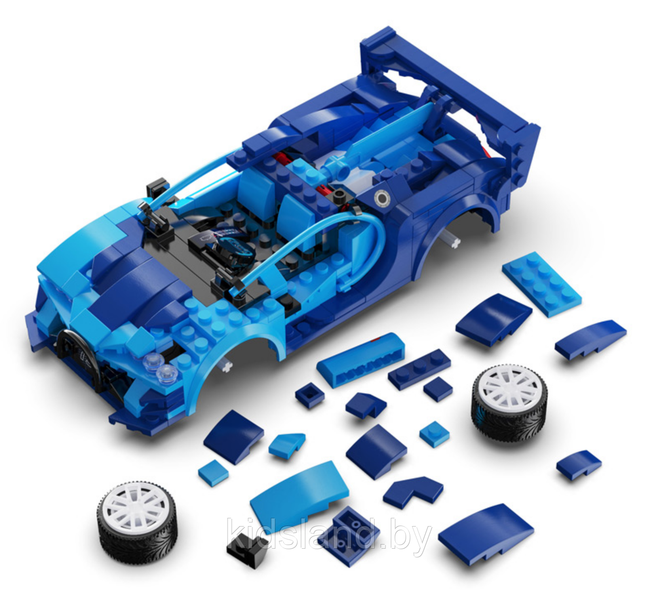 Конструктор Cada TECHNIC "Bugatti veyron", на пульте управления, 325 дет, арт.C51073W - фото 3 - id-p169109715