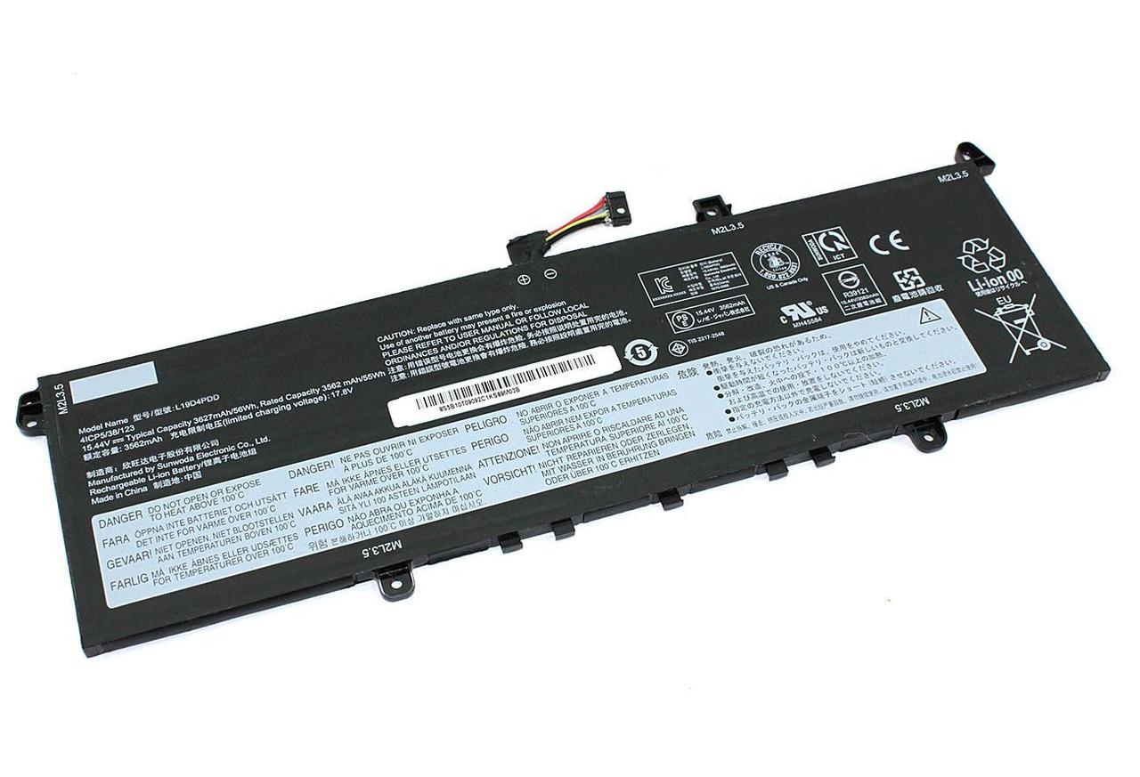 Оригинальный аккумулятор (батарея) для ноутбука Lenovo ThinkBook 14s G2 ITL (L19M4PDD) 15.44V 3562mAh - фото 1 - id-p169120379